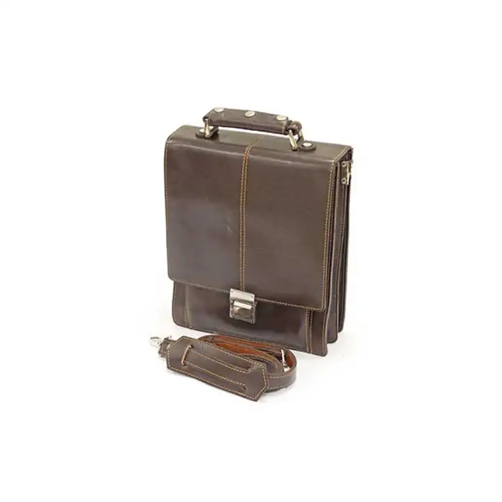 کیف دوشی چرم طبیعی آروین چرم کد AR-802