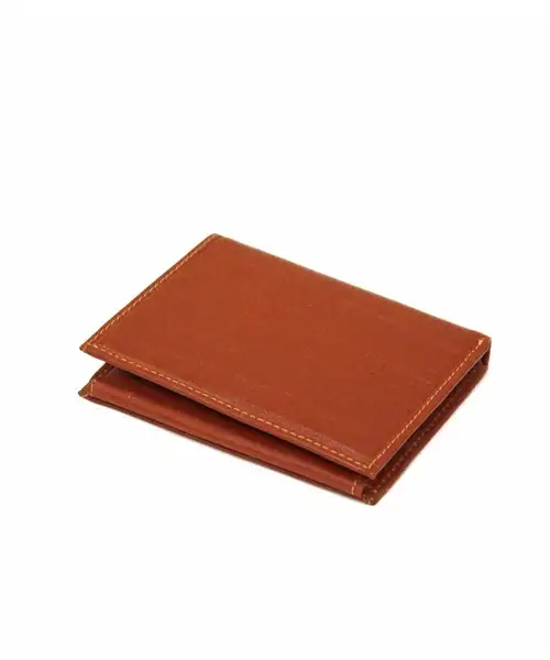 کیف پول جیبی مردانه چرم طبیعی آروین چرم کد AR-215