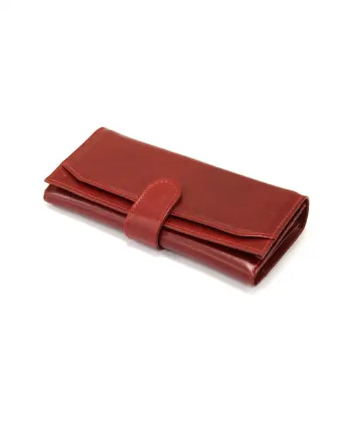 کیف پول زنانه چرم طبیعی آروین چرم کد AR-229