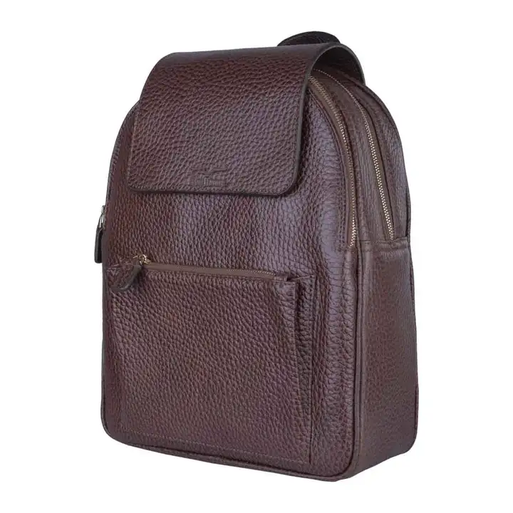 کوله پشتی چرم طبیعی آروین چرم کد AR-503