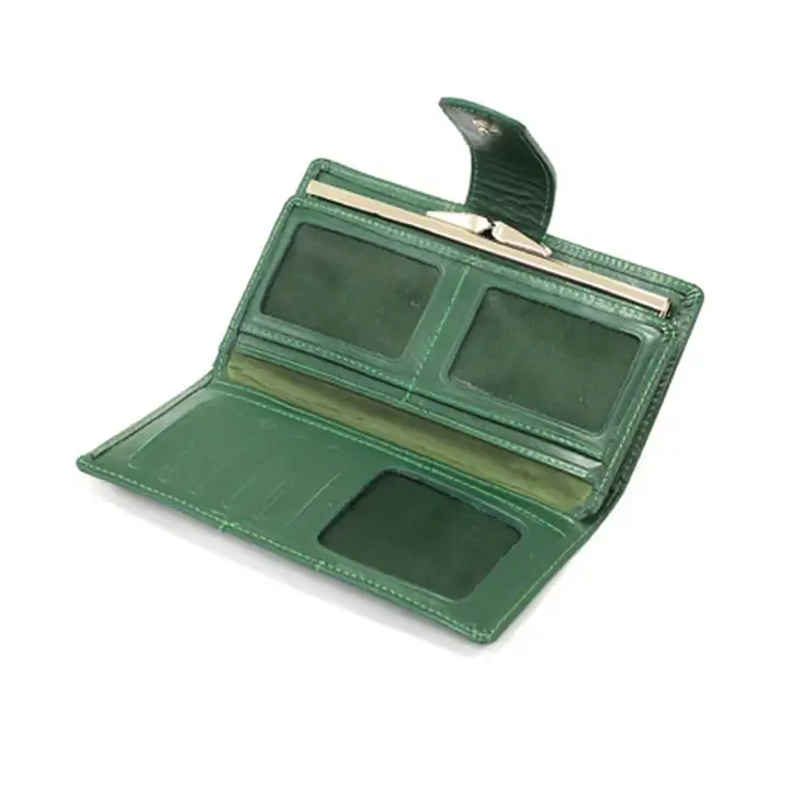 کیف پول زنانه چرم طبیعی آروین چرم کد AR-243
