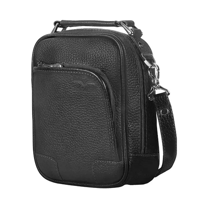 کیف دوشی چرم طبیعی آروین چرم کد AR-121
