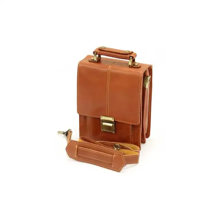 کیف دوشی چرم طبیعی آروین چرم کد AR-804