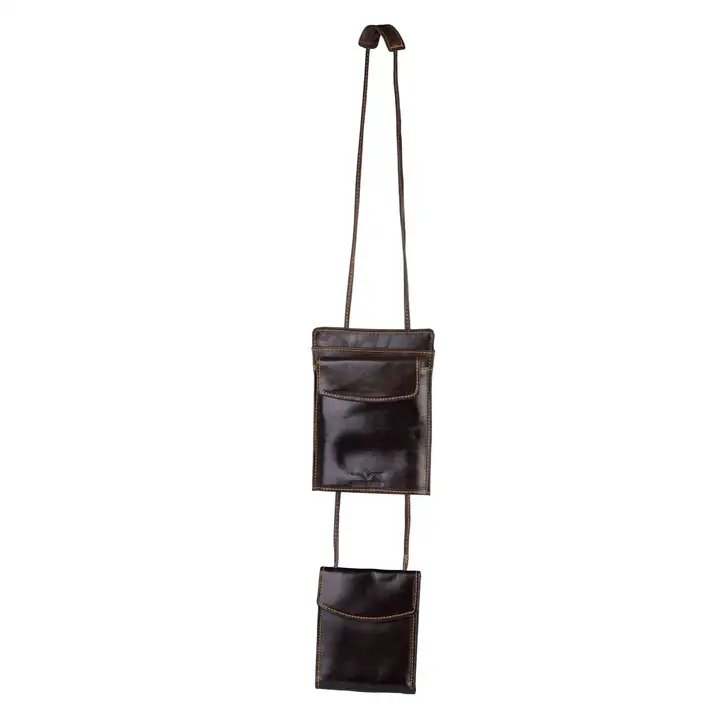 کیف پاسپورتی چرم طبیعی آروین چرم کد AR-714