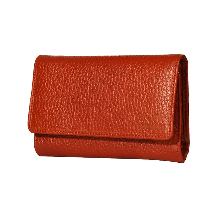 کیف پول زنانه چرم طبیعی آروین چرم کد AR-230