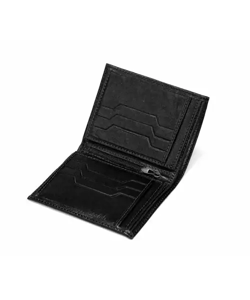 کیف پول جیبی مردانه چرم طبیعی آروین چرم کد AR-217