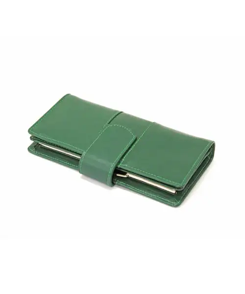 کیف پول زنانه چرم طبیعی آروین چرم کد AR-243
