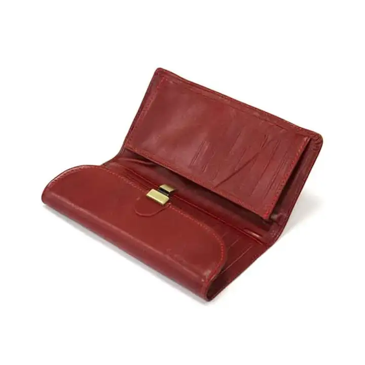 کیف پول زنانه چرم طبیعی آروین چرم کد AR-205