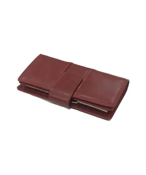 کیف پول زنانه چرم طبیعی آروین چرم کد AR-243