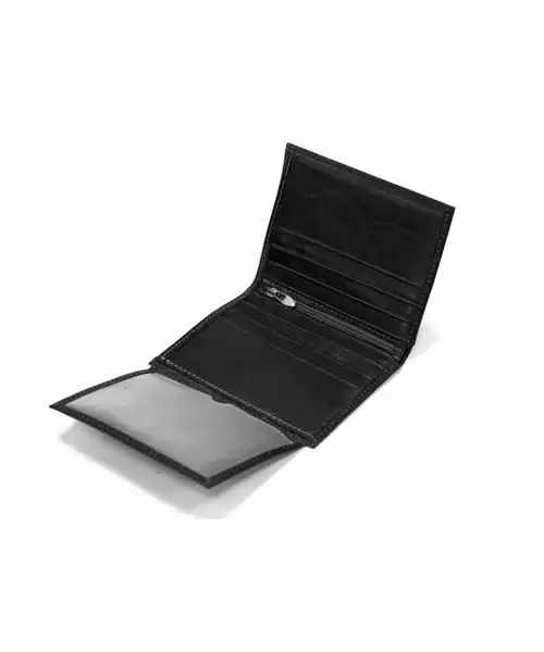 کیف پول جیبی مردانه چرم طبیعی آروین چرم کد AR-215
