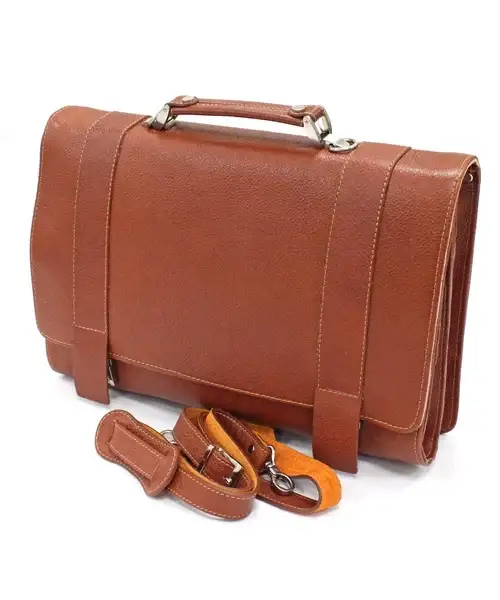 کیف اداری چرم طبیعی آروین چرم کد AR-409