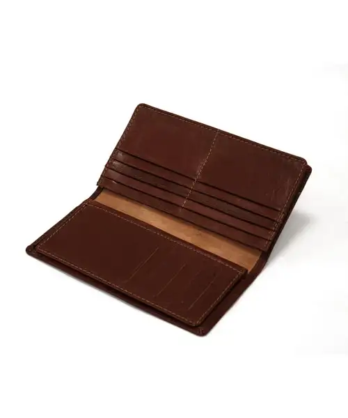 کیف پول کتی مردانه چرم طبیعی آروین چرم کد AR-232