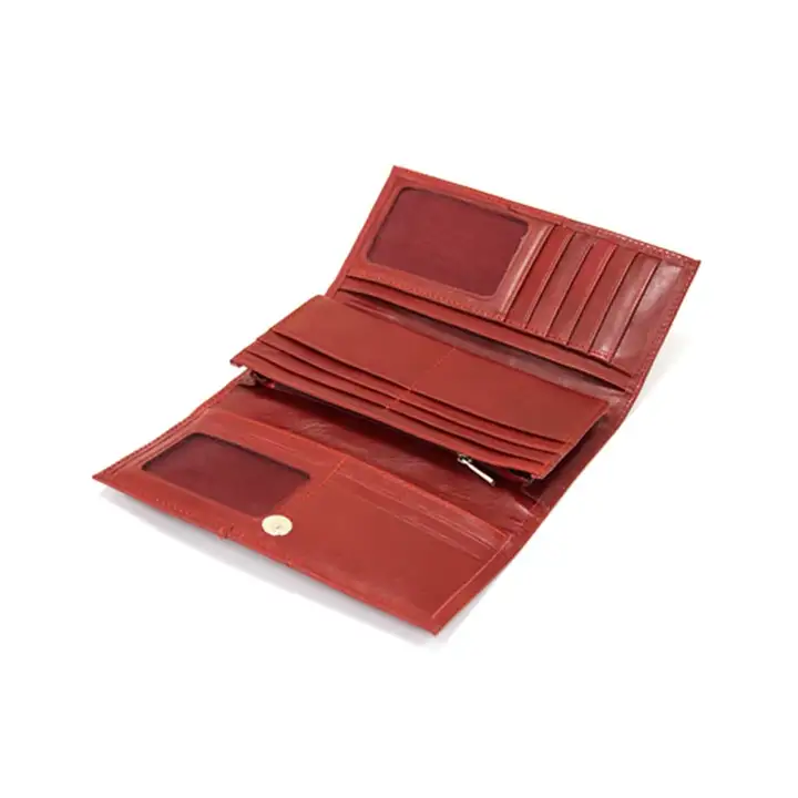 کیف پول زنانه چرم طبیعی آروین چرم کد AR-244
